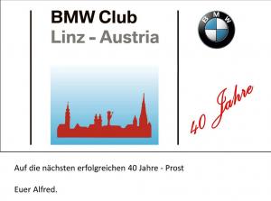 Präsentation 40 Jahre BMW Club Linz